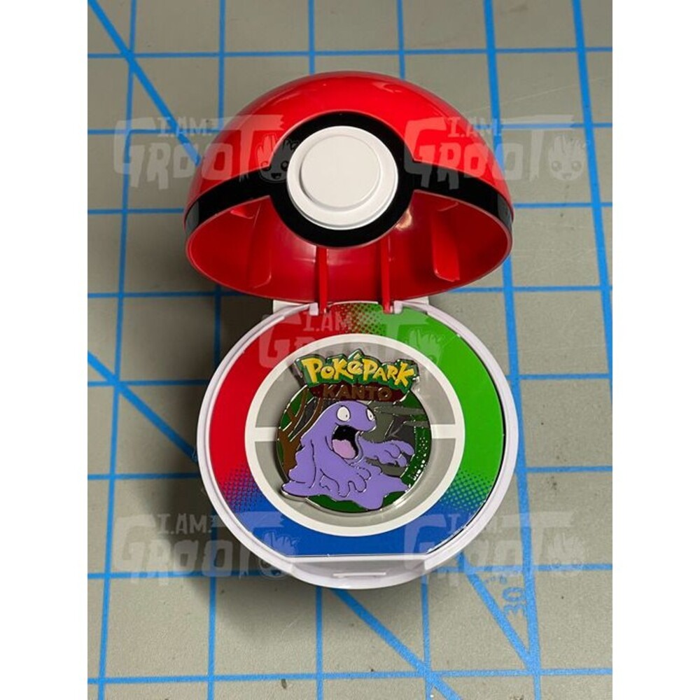 Pokemon PokePark Kanto Grimer No. 0088 Pin Badge PokéPark Pokémon USA SELLER